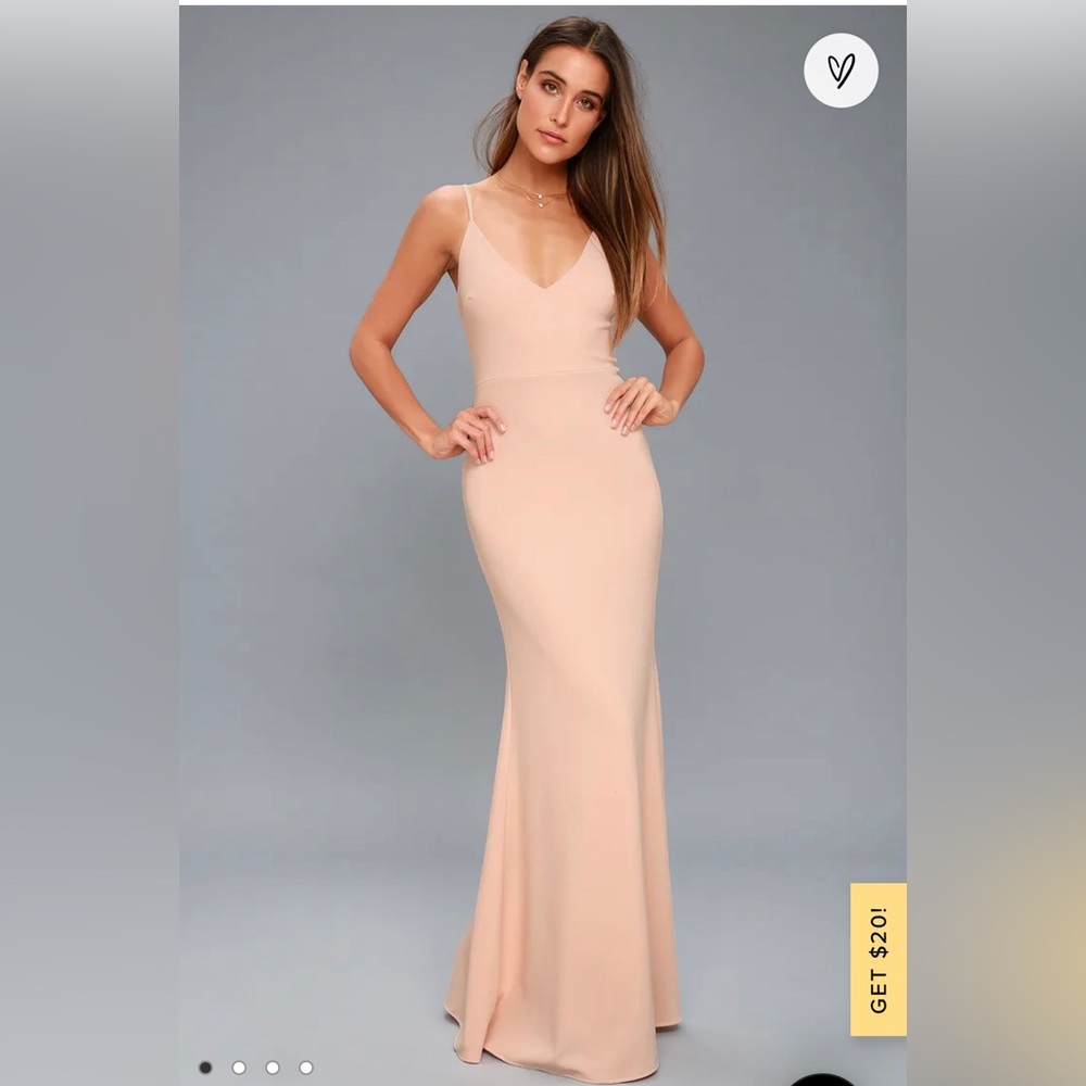 Infinite Glory Lulus dress